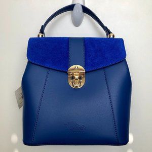 Italian Leather Convertible Crossbody